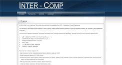 Desktop Screenshot of inter-comp.hr