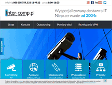 Tablet Screenshot of inter-comp.pl